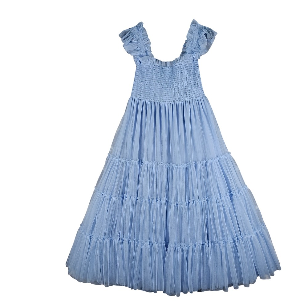 Hill House Home Ellie Nap Dress Size L Powder Blue Tulle Collectors Edition 2025 - Picture 5 of 10